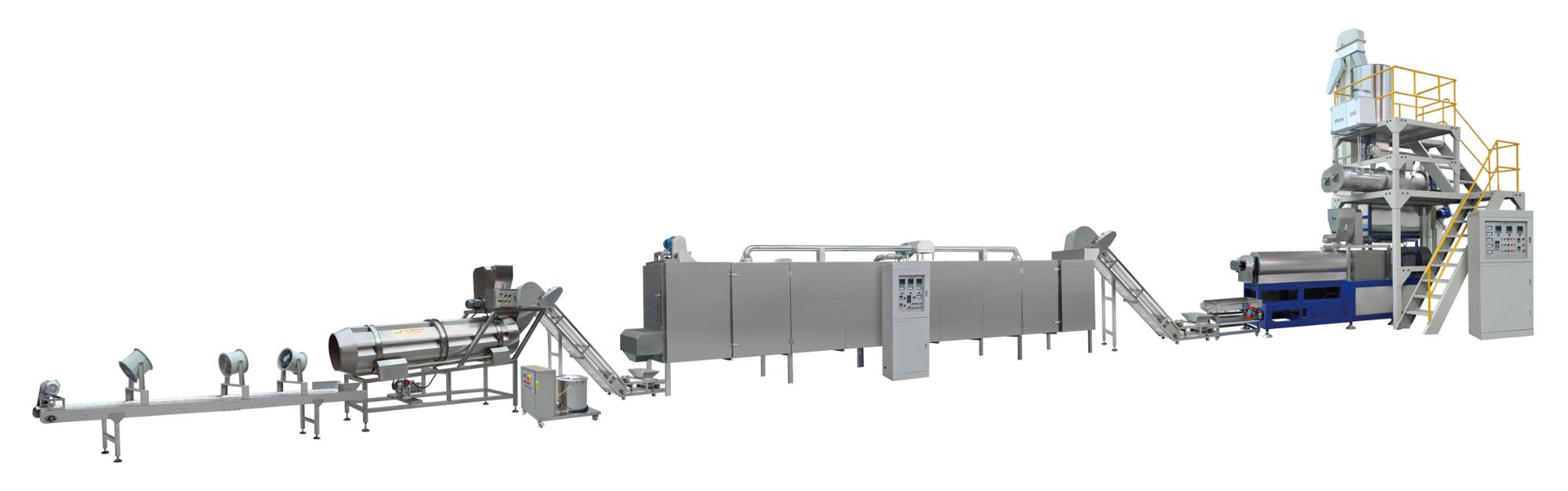 Full Production Line Pet Dog Food Extruder Processing Machine Made of Stainless Steel