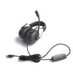 Over Head Heavy Bass USB Wired Gaming Headphone 2.2m Cord Length
