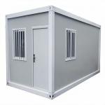 Modern White or Customized Color Prefabricated Casas for Office Apartment Living