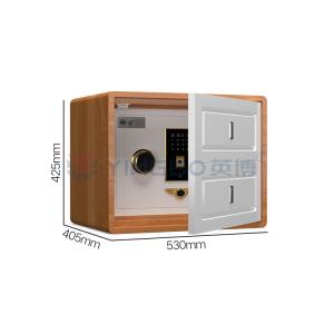 Wholesale Dual Alarm Simple Design Smart Box Safe Bedside Table Thickened Bolts from china suppliers