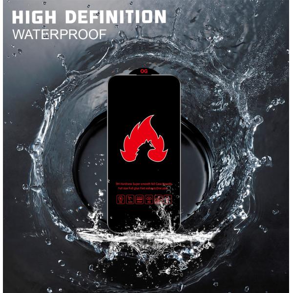 Tempered Glass Cell Phone Screen Protector AB Glue For Iphone