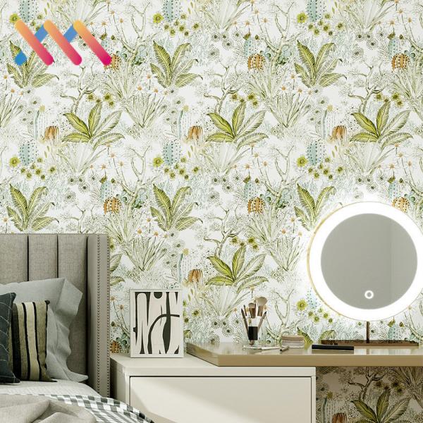 Upgrade Your Home Decor with Self Adhesive Floral Wallpaper Roll Natural Flower