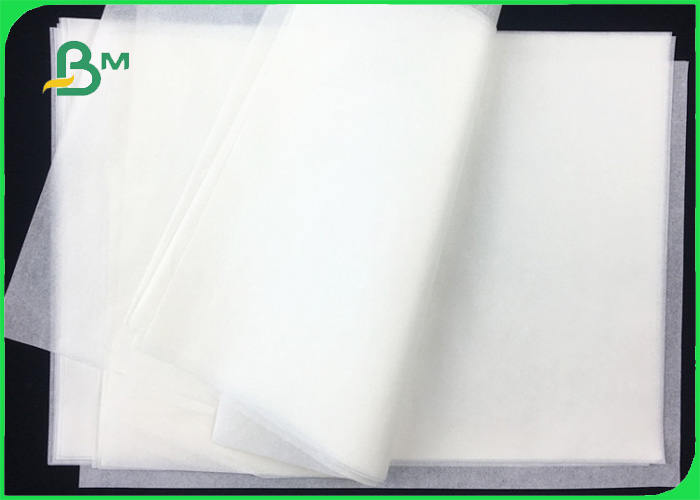 FDA Certified Food Grade White MG Bleached kraft Paper 30gsm to 40gsm In Reel