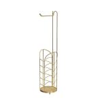 Modern Metal Bathroom Shower Caddy Toilet Tissue Holder With Dispenser