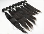 Silky Straight Remy Virgin Peruvian Human Hair Extensions Tangle-Free