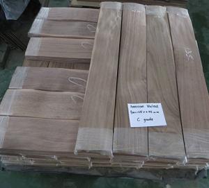 Wholesale Slice Cut Engineered Black American Walnut Veneer 0.45mm Thickness from china suppliers