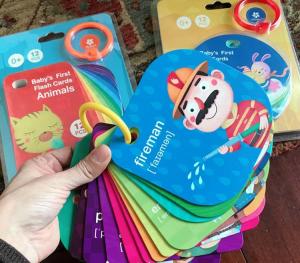 China Glossy Children'S Learning Flash Cards / Children Educational Paper Flash Cards on sale