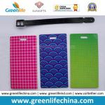 Personalized Full Color Print Plastic PVC Luggage ID Name Tag