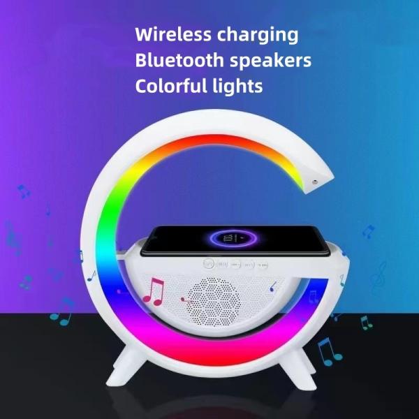 3-4 Hours Battery Life Wireless Charger Bluetooth Speaker 3.7V 10m Transmission