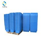 600*400*315 plastic stackable turnover box with lid plastic moving crate