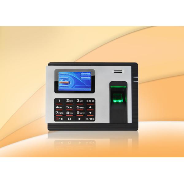Embedded fingerprint time attendance machine Clocking Systems with Check in /