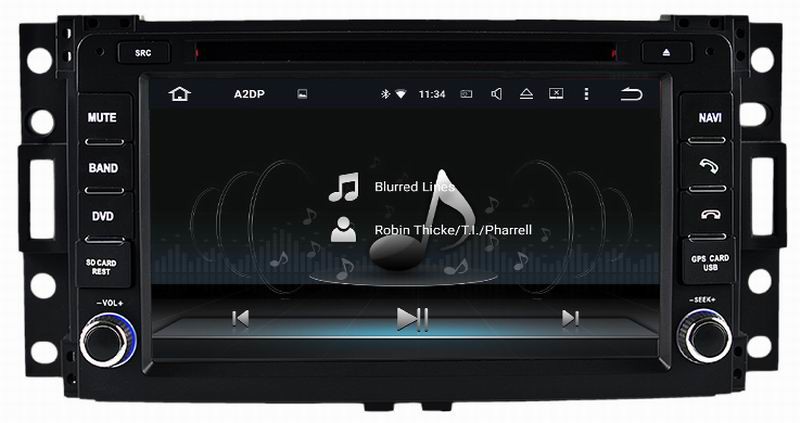 Ouchuangbo auto stereo radio gps for Hummer H3 2006-2009 With USB WIFI 1080 video 9.0 system