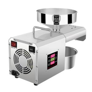 Wholesale 5kg/Hr 110V Peanut Oil Press Machine Cold Press Groundnut 610W from china suppliers