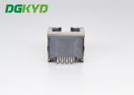 Female Single Port 8p8c Low Profile RJ45 With LED