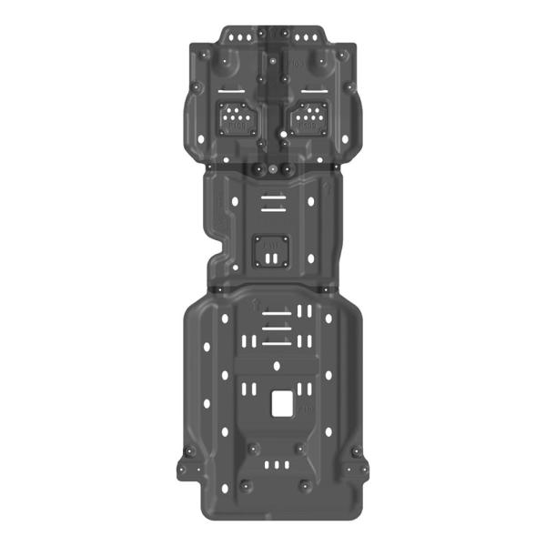 Aluminium 2.5MM Engine Guard Skid Plate for Toyota Land Cruiser LC200 Year 2018