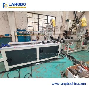 China Supermarket PVC Price Label Holder Extrusion Machine Plastic Shelf Price Tag Strip Production Line Price Tag Production Line on sale