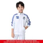 Children's football training suit men's autumn winter team wear group customized