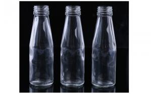 China Pilferproof Cosmetic 100ML Clear Flint Glass Bottle on sale