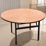 Large Round Dining Table can Foldable With High Quality（YT-50)