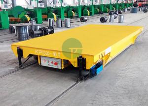 Wholesale Customized Electric Flat Platform Low Voltage Railway Power Inter Bay Industrial Transfer Cars from china suppliers
