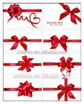Handcrafted Red Satin Ribbon Bow for B2B Gift Packaging Elevate Your Presentatio