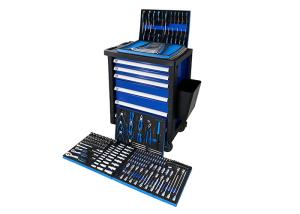 Wholesale ISO9001 7 Drawer Interlocking 27 Inch Rolling Tool Chest , Workshop Trolley Cabinet from china suppliers