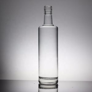 Wholesale Clear or Customized Bottle Color Personalized Vodka Glass Bottle for Bulk Orders from china suppliers