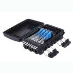 External Three-Tier Joint Closure Fiber Optic Splice Enclosure 24 Core