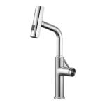 Anti-lock Braking Device Hot And Cold Digital Display Kitchen Washbasin Faucet 3
