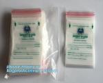 medical pill dispenser bags pill packing bags zip lock bag from China supplier,