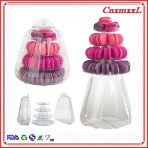 Wholesale Disposable Plastic 10 Tier Macaron Tower For Cake from china suppliers