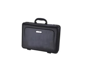 Wholesale ABS Iron Frame Business Leather Bag For Man Popular With Silver Piping from china suppliers