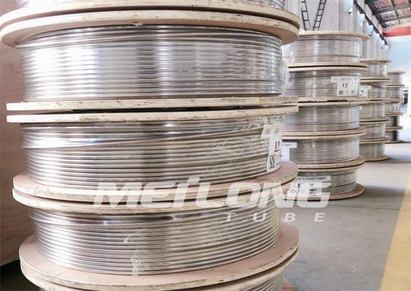 Annealed Downhole Capillary Coiled Tubing With Ferrule Fittings 1 2 Stainless