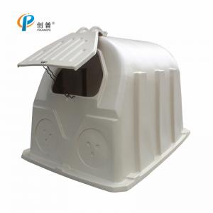 China Farm Without Fence 5mm Plastic Calf Hutch 2100*1450*1400mm on sale