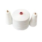 100% Polyester Ring Spun Yarn Raw White 20/2, 30/2, 40/2, 50/2, 60/2