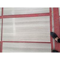 China White grey wooden grain natural marble tile and slab for sale