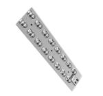 220x50mm 3030 Multi Lens Array 16 In 1 For Outdoor LED Street Light