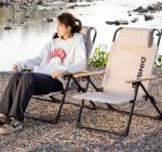 Outdoor Portable Camping Folding Chairs Fur Seal Chair Patio Chair Stall Deck