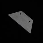 Hard Carbide 86x38 Corner Slitter Knife Plastic Foil Package Film Slitting