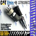 New Diesel Engine Parts fuel injector 374-0751 20R-2285 For Caterpillar Track