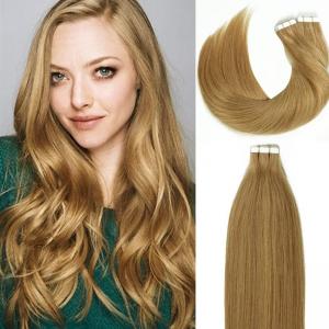 Wholesale Indian Virgin Invisible Tape In Extensions Remy Wigs In Bulk from china suppliers