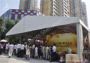 Wholesale 15x25M Clear Span Outdoor Party Tents , Metal Frame Rain Proof Tent For Outside Party from china suppliers