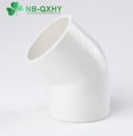 UV Protection PVC Plastic BS Standard Male Thread CPVC UPVC Water White Pipe 1/2