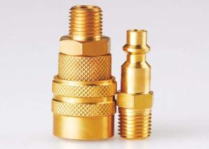 Wholesale Nickle Plated Quick Disconnect Coupling LAM American Type ISO 6150B Standard from china suppliers