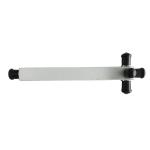 698-2700MHz Grey Square N Female 4 Way RF Power Divider Splitter