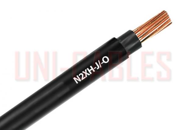 Quality 1 X 16 RM ISO9001 Low Voltage Cable , 0.6 1 KV Black Low Smoke Zero Halogen Cable for sale