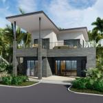High Heat Insulation Lightweight Steel Structure Villa For Safe And Strong