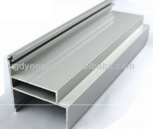 China Anodized Aluminum Sliding Door Handle And Lock Aluminum Wire Profile 6063 on sale