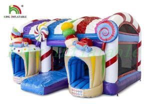 Wholesale Kids Inflatable Jumping Castle Amazing Candy / Ice Cream World Design from china suppliers