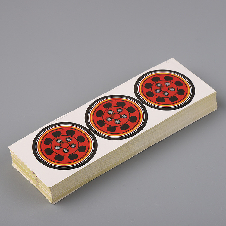 Permanent Printed Self Adhesive Labels Private Logo Glossy Lamination